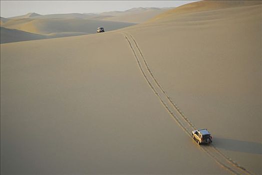 吉普车,沙丘,概念,区域,纳米比亚