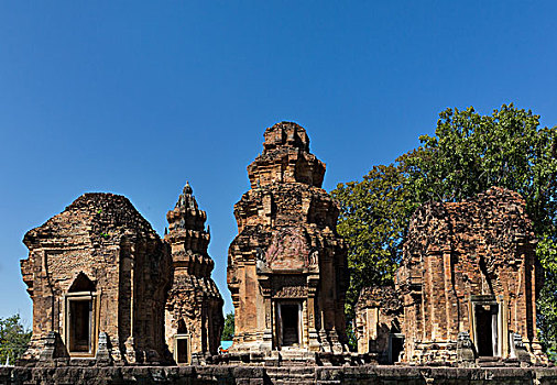 高棉,庙宇,苏林,省,泰国,亚洲