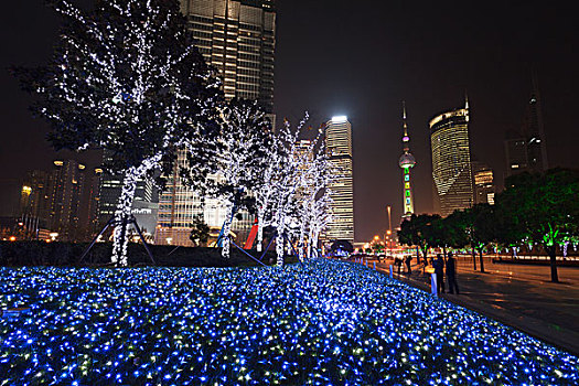 圣诞节夜景