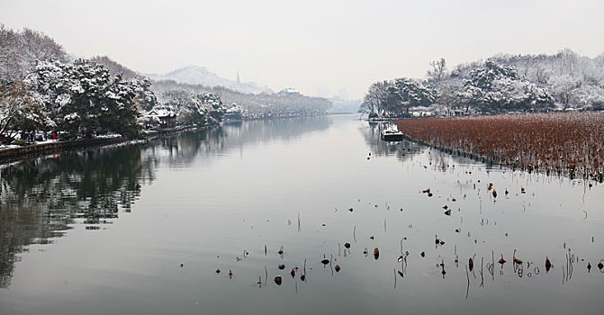 雪后西湖