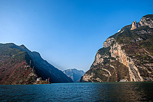 长江三峡巫峡峡谷