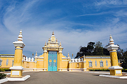 凯旋门,皇宫,金边,柬埔寨,印度支那,东南亚,亚洲