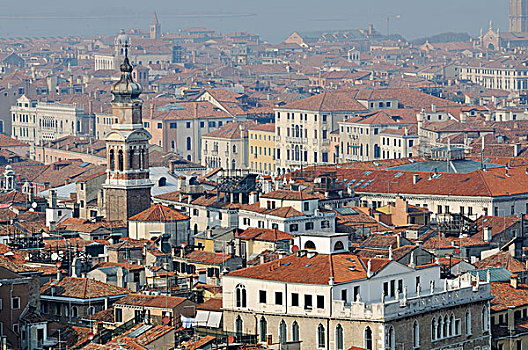 钟楼,圣马科,方向,教堂,威尼斯,威尼托,意大利,欧洲