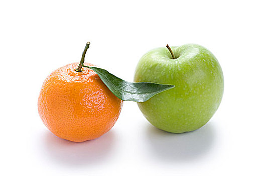 克莱门氏小柑橘,橙色,澳洲青苹果,苹果