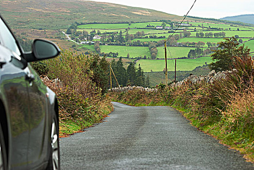 汽车,旅行,公路,爱尔兰