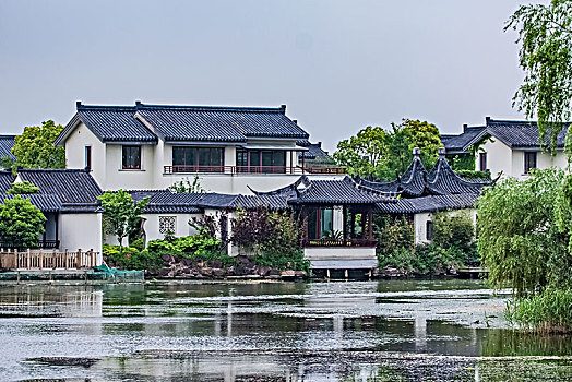 江苏省昆山市别墅园林建筑景观