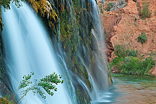 纳瓦霍,瀑布,预留,亚利桑那,美国