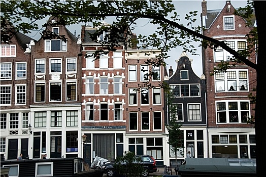 建筑,外部,阿姆斯特丹,荷兰