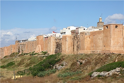 墙壁,拉巴特,摩洛哥