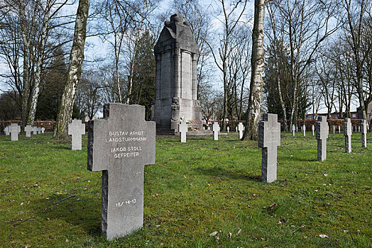 德国,军事墓地,第一,一战,瓦龙,比利时,欧洲
