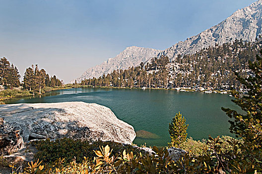 湖,高,内华达山脉,洋葱,山谷,加利福尼亚,美国