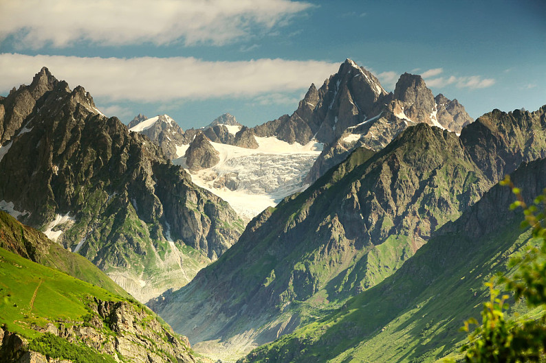 漂亮_風景_高山_喬治亞_高清圖片_全景視覺