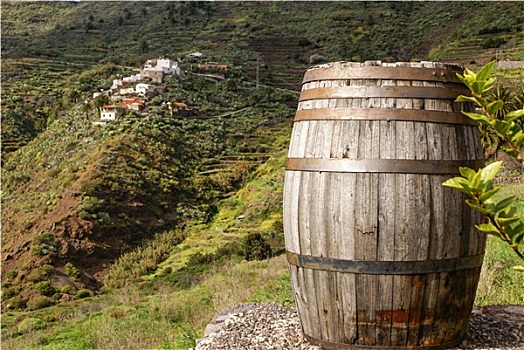 风景,特内里费岛,加纳利群岛,西班牙