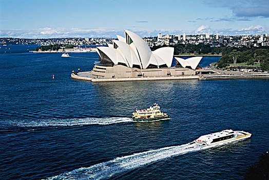 澳大利亚,悉尼,著名,剧院,渡轮,抽象,壳,大幅,尺寸