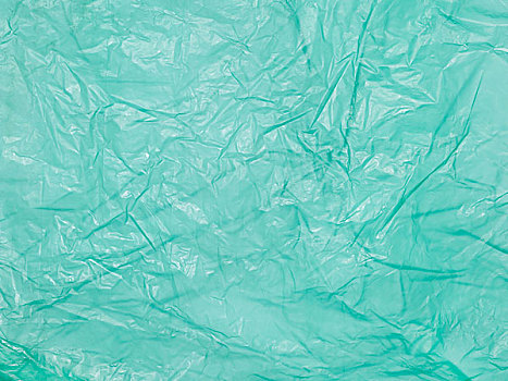 绿色,塑料包装,皱折