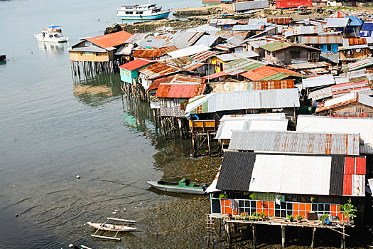 住宅区,水上,宿务市,菲律宾