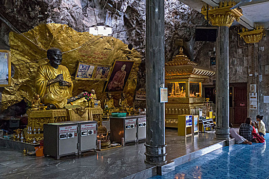 虎,洞穴,庙宇,甲米,泰国