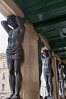 雕塑,户外,艾尔米塔什博物馆,彼得斯堡,俄罗斯