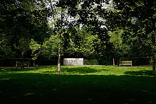 雕塑,纪念,鸟,保护区,海德公园,伦敦,英国