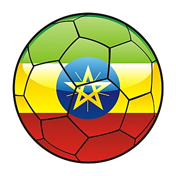 埃塞俄比亚,旗帜,足球