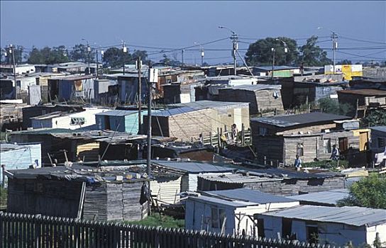 小屋,城镇,贫穷,开普敦,南非