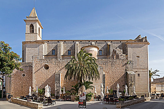 教堂,马略卡岛,西班牙,欧洲