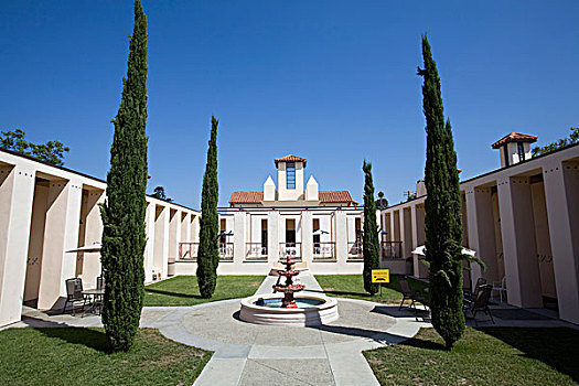圣胡安卡皮斯特拉诺,地区性,图书馆,设计,建筑师,风格,加利福尼亚,美国