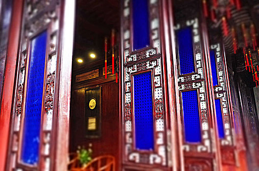 中国园林建筑风格门窗