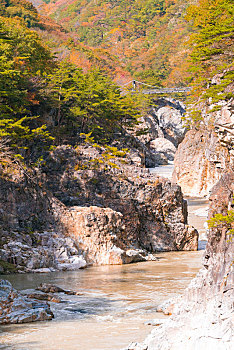 峡谷,日本