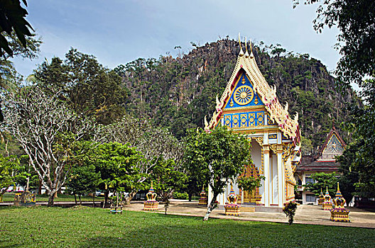 佛教寺庙,寺院,庙宇,攀牙,泰国,东南亚