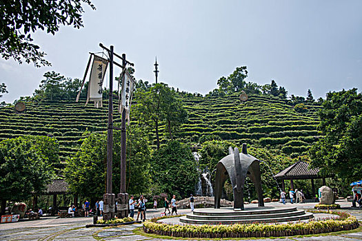 广东省深圳市大梅沙东部华侨城茶溪谷茶翁古镇广场