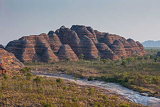 砂岩,塔,波奴鲁鲁国家公园,世界遗产,东方,西澳大利亚州