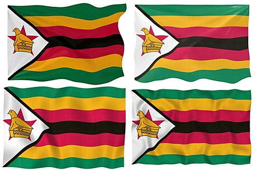 图像,旗帜,津巴布韦
