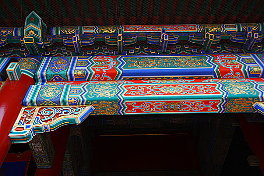 北京故宫的图案