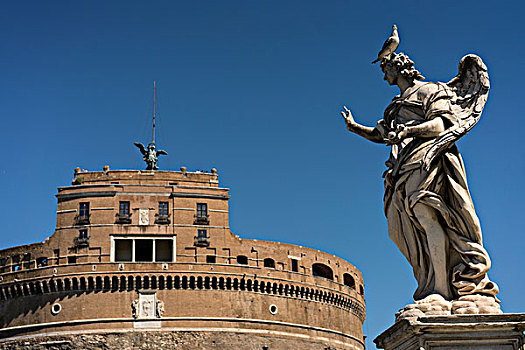 意大利古罗马圣天使堡