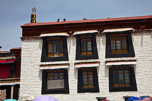 西藏拉萨大昭寺八廊街