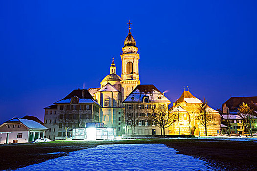 欧洲,瑞士,18世纪,大教堂,建筑师