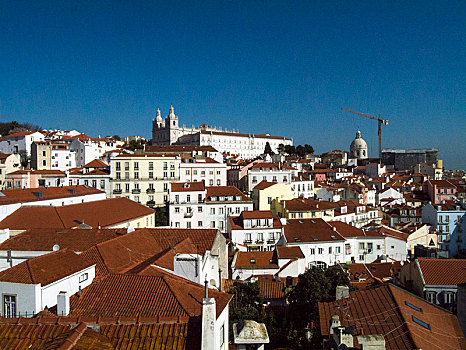 葡萄牙里斯本圣乔治古堡观景台