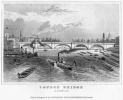 伦敦桥,19世纪