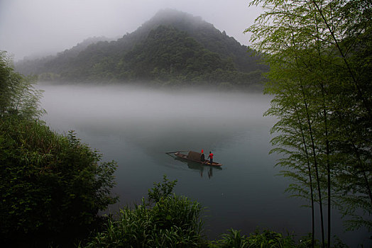 摄影天堂,旅游胜地,湖南郴州市资兴市雾漫小东江景区