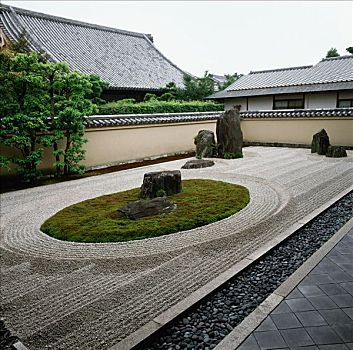 日本,京都,风格,花园