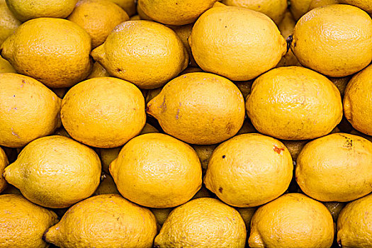 柠檬,水果,市场