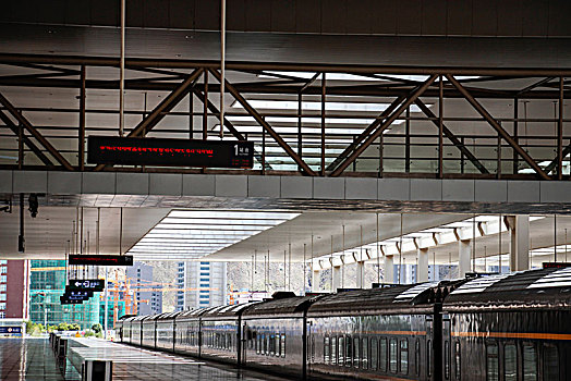 拉萨火车站站台
