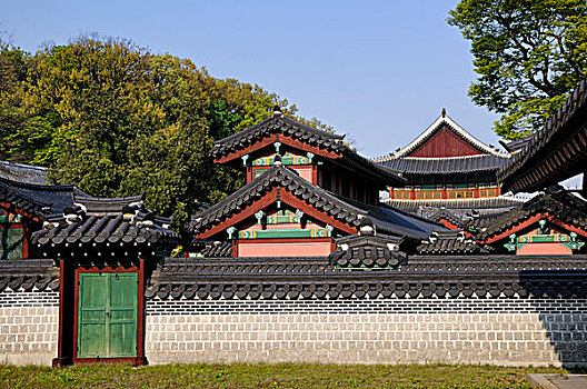 韩国,首尔,昌德宫,宫殿,建造,国王,朝代