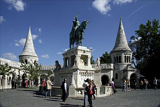 雕塑,匈牙利,正面,布达佩斯,欧洲