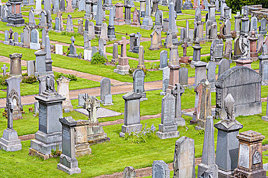 墓地,墓碑,老城,斯特灵,苏格兰,英国