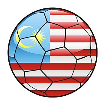 马来西亚,旗帜,足球