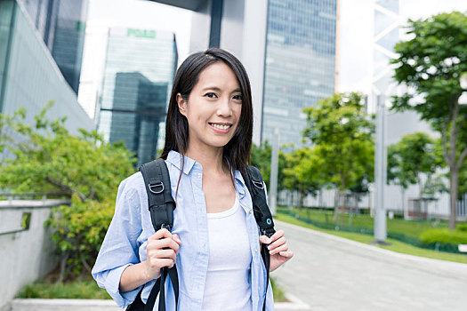 年轻,学生,香港