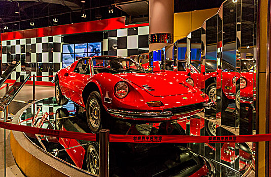 老爷车法拉利汽车收藏品汽车博物馆modelcar