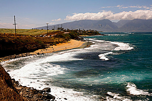 海岸线,公园,毛伊岛,夏威夷